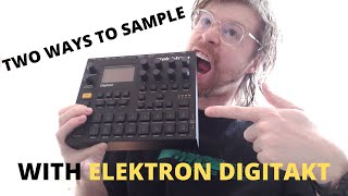 Elektron Digitakt 2 Ways to Load Samples [upl. by Trescott998]