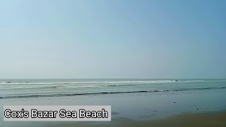 Amazing view of Coxs Bazar Sea Beach4k video SSRFAMILYVLOGS [upl. by Larue]