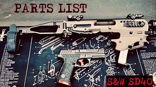 Smith amp Wesson SD40 Parts Upgrade Guide [upl. by Barth629]