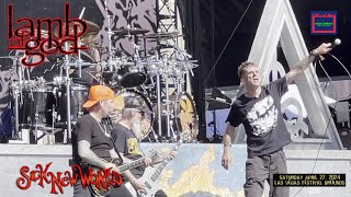 Lamb Of God FULL SET Live 4272024 Sick New World Festival Las VegasNV 60fps [upl. by Marguerie206]