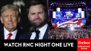 WATCH LIVE RNC Holds First Night Of Convention After Trump And Vance Are Nominated As GOP Ticket [upl. by Halil]