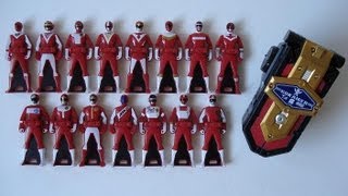 Kaizoku Sentai Gokaiger Ranger Key Set SP ゴーカイジャー レンジャーキーセット SP [upl. by Dace495]