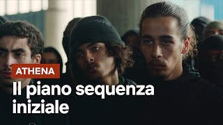 La rivolta iniziale di ATHENA girata in un UNICO PIANO SEQUENZA  Netflix Italia [upl. by Jonme]