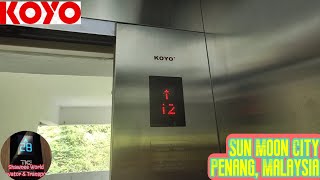 A KOYO elevator  Sun Moon City Paya Terubong Penang Malaysia [upl. by Itsyrc]