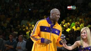 2010 Lakers Ring Ceremony  102610 [upl. by Esimaj163]