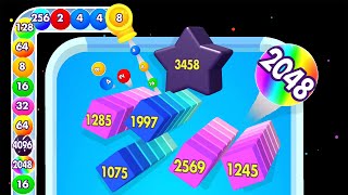 Bounce Merge 2048  New Update Replay P1 [upl. by Onailerua]