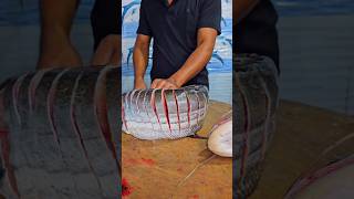 10kg boal fish cutting 10 kg ആറ്റുവാള മീൻ seafood fish viralvideo shortvideo trending food [upl. by Dodge]