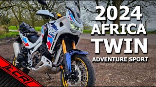 2024 Honda Africa Twin Adventure Sport DCT  First Ride [upl. by Onaicul]