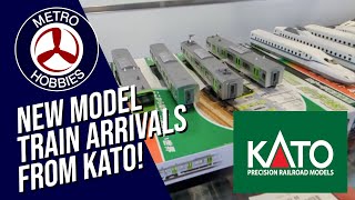 Newly arrived KATO N Scale Model Trains  Model Train News [upl. by Leifer]