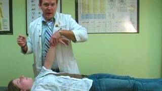 Muscle Testing amp Applied Kinesiology Demonstration 1 Austin Chiropractor [upl. by Nnylacissej]