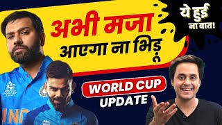 ICC World Cup Schedule आया Pakistan घबराया  IND vs PAK  IND vs NZ  Rohit  Virat  RJ Raunak [upl. by Slocum]