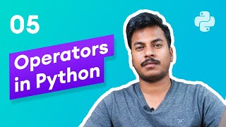 Operators in Python 5 [upl. by Michiko]