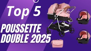 Meilleure Poussette Double 2025  Comparatif et Avis [upl. by Aidole]