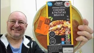 Lidl Deluxe Spanish Style Chicken amp Patatas Bravas With Garlic Sauce  Food Review [upl. by Titania893]