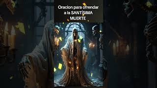 oración para ofrecer santa muerte con pista musical [upl. by Eus]