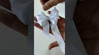 Satin ribbon bow making ideasappleblossomsatinrubinbow sewingtips [upl. by Roch764]