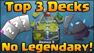 Clash Royale  Best Decks for All Arenas [upl. by Enaek]