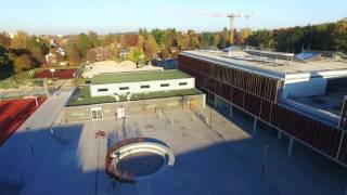 Gymnasium Ottobrunn 2016  DJI Phantom3 [upl. by Anelad]