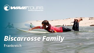 Wavetours  Frankreich Surfcamp  Biscarrosse Family [upl. by Annenn]