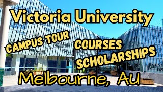 Victoria University campus tour Melbourne Australia Footscray campus courses and scholarships 4K [upl. by Anitsuga4]