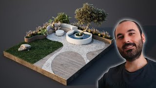 Twinmotion Tutorial  Small Garden Scene Part 2 Rendering [upl. by Korff]