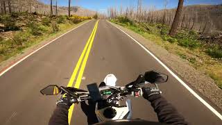 Santiam canyon to molalla river with my girlfriend and our husqvarna 501s [upl. by Marietta445]