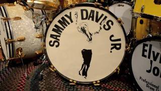 Steve Maxwell Vintage Drums  Webisode 2A Louie BellsonSammy Davis Rogers Kit  31711 [upl. by Yehsa]