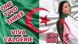 1 2 3 Viva lAlgérie 🇩🇿 CAN 2024 [upl. by Aserat734]