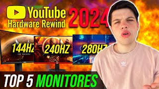 MEJORES MONITORES CALIDADPRECIO 2024 ✅ YOUTUBE HW REWIND 🔥 [upl. by Minsk]