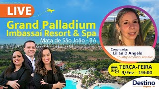 LIVE  Grand Palladium Imbassaí Resort [upl. by Nagiem576]