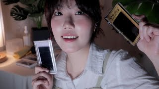 ASMR 속눈썹 연장 뷰티샵 Eyelash Extensions Roleplay [upl. by Davin]