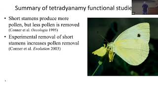 Dr Jeff Conner Dept of Plant Biology and Ecology Evolution and Behavior Michigan State Univ [upl. by Chamberlin]