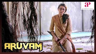 Aruvam Tamil Movie Scenes  Title Credits  Catherine Intro Scene  Manobala [upl. by Eceinhoj310]