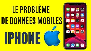 Comment régler le problème de données cellulaires sur iPhone [upl. by Tnarb]