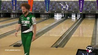 PBA Family Ford of BlufftonYergys BBQEZ Bowl Central Open Stepladder Finals [upl. by Yhtomiht339]