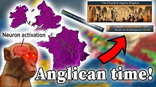 Anglican AND Vassal Expansion Is This a WORLD CONQUEST As England in EU4 135 [upl. by Annaoy]