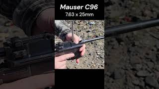 Mauser C96 in 763 Mauser [upl. by Akinirt30]