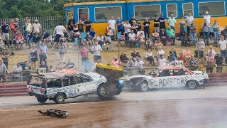 Arena Essex Pre 90 Unlimited Banger Racing  Roy Rawlins Testimonial 4k [upl. by Nerta]