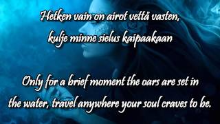 Vettä vasten wlyrics english finnish  Indica [upl. by Bentlee]