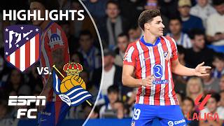 🚨 GAVE IT AWAY AT THE END 🚨 Atletico Madrid vs Real Sociedad  LALIGA Highlights  ESPN FC [upl. by Arec]