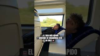 Viajamos en el TREN MAS RAPIDO y MODERNO de Sudamérica SOLO en CHILE 160 KMH 🇨🇱✅ shorts [upl. by Harbot727]