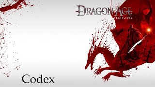 Dragon Age Origins  Codex 24 [upl. by Clotilde]