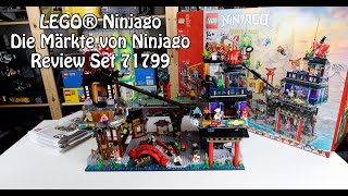 Review LEGO Märkte von Ninjago Set 71799 [upl. by Nylodnewg969]