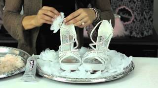 How to Design Your Own Bridal Shoe  Glam Up Your Shoes [upl. by Esimorp543]