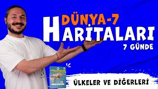 ğŸŒDÃœNYA ÃœLKELER VE DÄ°ÄERLERÄ° HARÄ°TA BÄ°LGÄ°SÄ° Ã‡ALIÅMASI ğŸ“Œ2025 KAMP7 Kodlamalarla [upl. by Panthia]