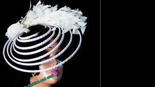 How to make ring fascinator [upl. by Arracot]