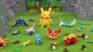 Pokemon Assembly Model Kit Generation 5 with Pikachu [upl. by Doloritas]