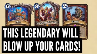 WARRIOR LEGENDARY BLOWS UP YOUR OPPONENTS CARDS This is RIDICULOUS  Badlands Review [upl. by Lamarre247]