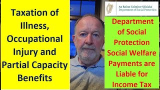 How Social Welfare Benefit Payments from the Department of Social Protection DSP are Taxed [upl. by Ainig235]