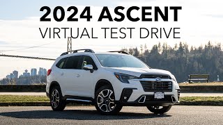 2024 Subaru Ascent Premier Walkaround and Virtual Test Drive [upl. by Kcirdef]